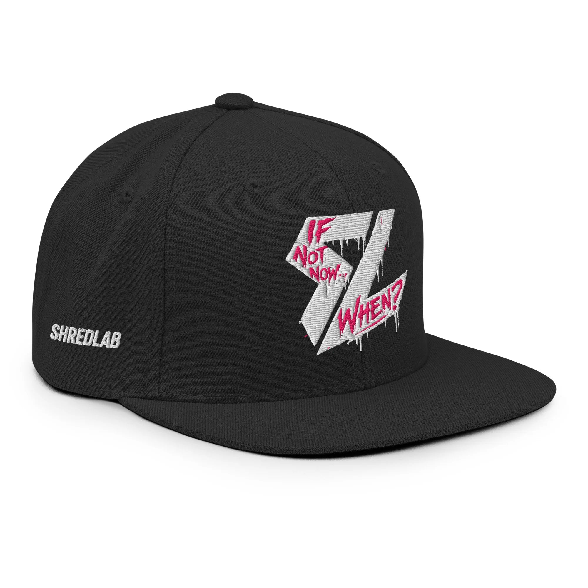 IF NOT NOW, WHEN? Flat Brim Snapback